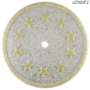 Fosforlu Tavan Göbeği-Beyaz Gold-Gümüş Kırığı